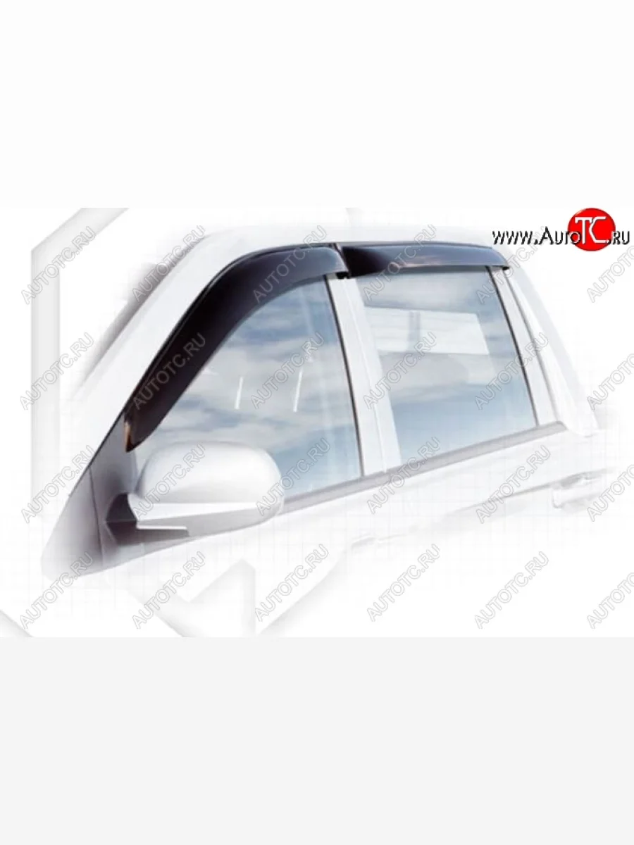 Дефлектора окон CA-Plastiс SSANGYONG Actyon Sport (2012-2025) (Classic полупрозрачный, Без хром.молдинга)  в Керчи Республика Крым