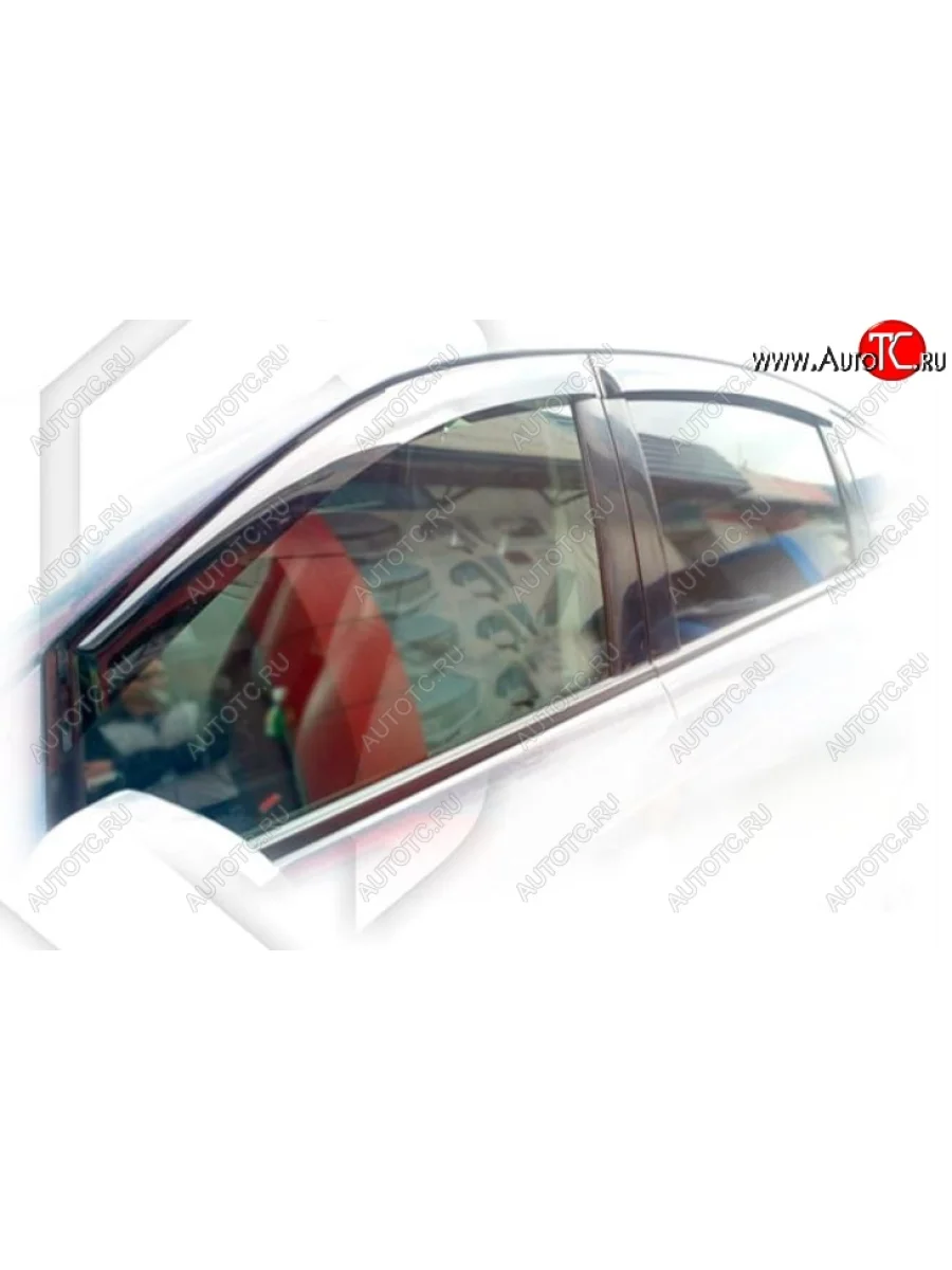 Дефлектора окон CA-Plastic SSANGYONG Rodius 1 (2004-2013) (Classic полупрозрачный, Без хром.молдинга)  в Керчи Республика Крым