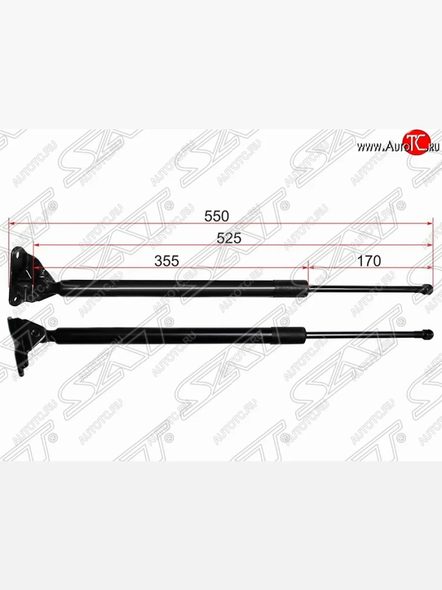 Правый упор крышки багажника SAT (газовый) Toyota RAV4 XA40 5 дв. рестайлинг (2015-2019)  в Керчи Республика Крым