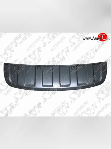 Диффузор переднего бампера SAT Audi Q7 4L рестайлинг (2009-2015)