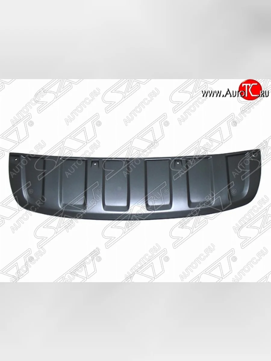 Диффузор переднего бампера SAT Audi Q7 4L рестайлинг (2009-2015) (Неокрашенная)  в Керчи Республика Крым