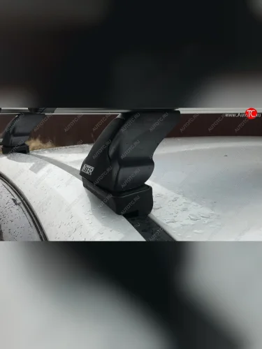 Багажник на крышу Inter (в штатные крепления) (Алюминиевые поперечины Аэро, 140 см) CITROEN C4 aircross (2012-2017), Mitsubishi ASX (2010-2025), Peugeot 307  хэтчбэк 5 дв. (2001-2008), Peugeot 4008 (2012-2025)