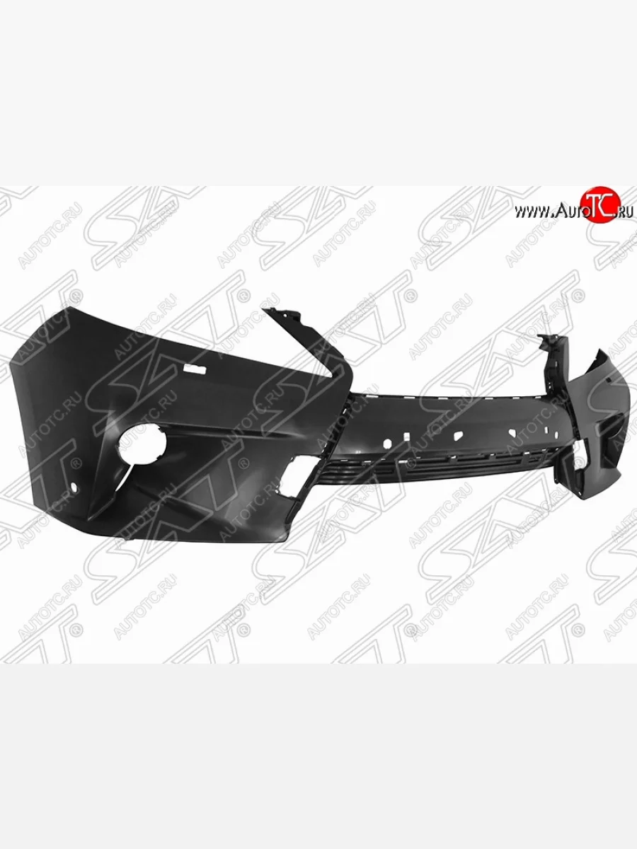 Передний бампер SAT (под омыватели, F-SPORT) Lexus RX350 AL10 рестайлинг (2012-2015) (Неокрашенный)  в Керчи Республика Крым