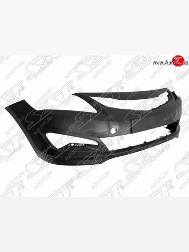 Передний бампер SAT Hyundai Solaris  RBr (2014-2017) седан рестайлинг, хэтчбэк рестайлинг
