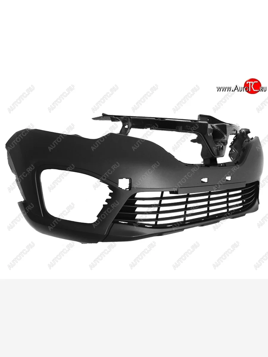 Передний бампер SAT (Китай) Renault Kaptur дорестайлинг (2016-2020) (Неокрашенный)  в Самаре Самарской области