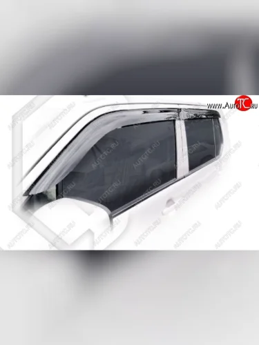 Дефлектора окон CA-Plastic (Classic полупрозрачный) Suzuki Wagon R MH34S дорестайлинг (2012-2014)