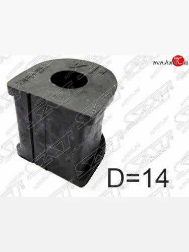 Резиновая втулка заднего стабилизатора (D=14) 2WD SAT Toyota Corolla E100 седан (1991-2002)