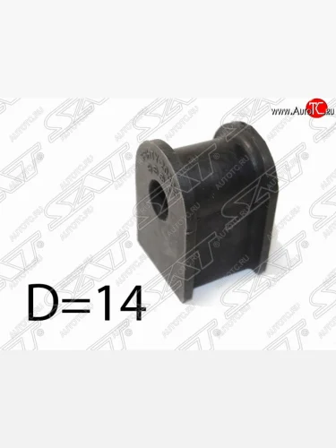 Резиновая втулка заднего стабилизатора (D=14) 4WD SAT Toyota Corolla E100 седан (1991-2002)