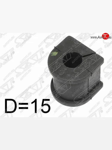 Резиновая втулка заднего стабилизатора (D=15) SAT Toyota Corolla E100 седан (1991-2002)