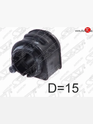 Втулка заднего стабилизатора SAT (D=15) Ford Focus 3 хэтчбэк дорестайлинг (2010-2015)