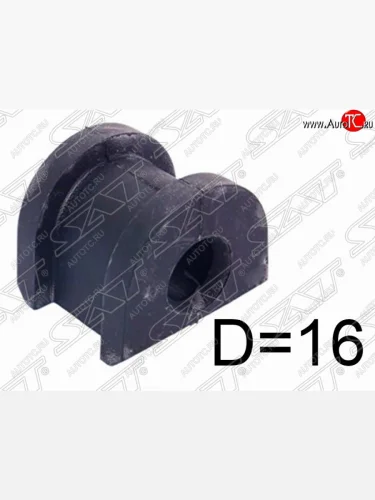 Резиновая втулка заднего стабилизатора (D=16) SAT Subaru Impreza  GD - R2  RC1-RC2