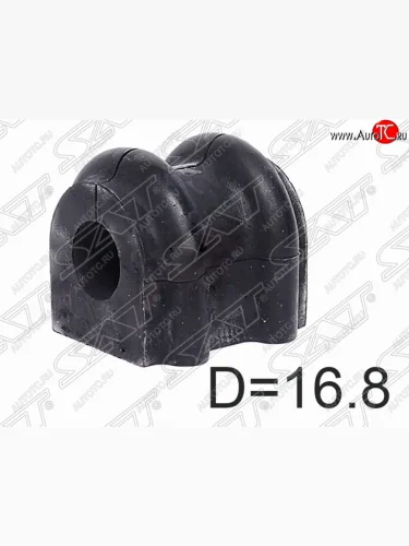 Резиновая втулка заднего стабилизатора SAT (D=16.8) KIA Ceed 1 ED рестайлинг, хэтчбэк 5 дв. (2010-2012)