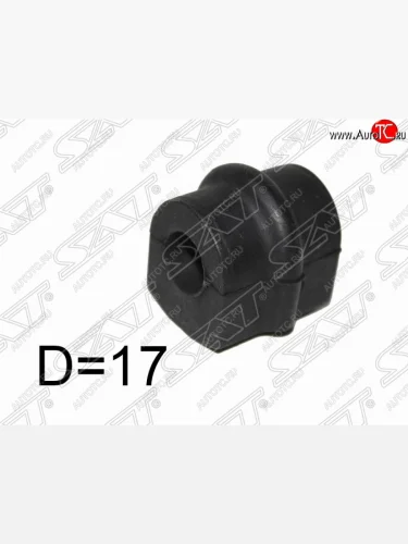 Резиновая втулка заднего стабилизатора (D=17) SAT Nissan Primera 3 P12 седан (2001-2008)