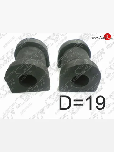 Резиновая втулка заднего стабилизатора (D=19) SAT Nissan Patrol  5 (1997-2004) Y61 дорестайлинг, Y61 1-ый рестайлинг