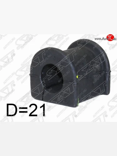 Резиновая втулка заднего стабилизатора SAT (D=21) Toyota Hilux Surf N210 рестайлинг (2005-2009)