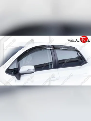 Дефлектора окон CA-Plastic (Classic полупрозрачный) Toyota Auris E150 хэтчбэк 5 дв. рестайлинг (2010-2012)
