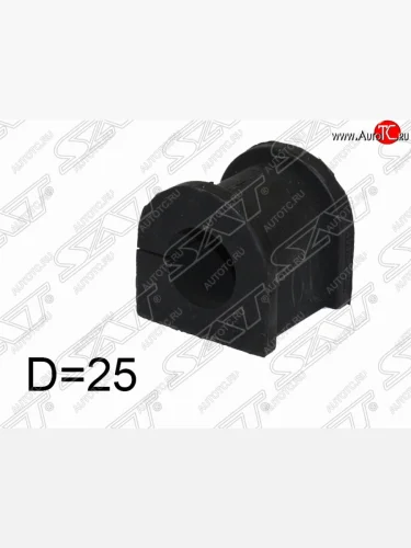 Резиновая втулка переднего стабилизатора (D=25) SAT Toyota Mark 2 X110 седан рестайлинг (2002-2004)