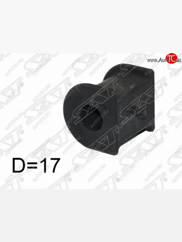 Втулка переднего стабилизатора SAT (LH=RH, D=17) Lexus RX300  XU10 (1995-2001), Toyota Camry  XV20 (1999-2001), Toyota Harrier  XU10 (1997-2003), Toyota Mark 2  Qualis (1997-2002)