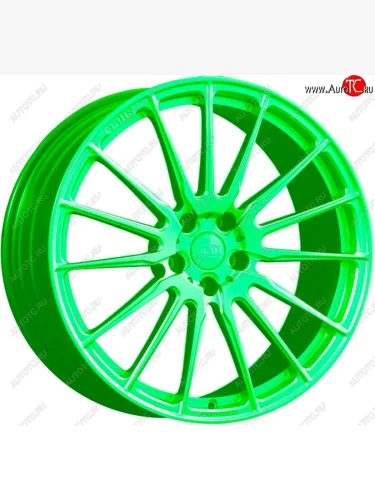 Кованый диск Slik PREMIUM 10.0x20 (RAL 6038 (ярко-зеленый 6038)) 