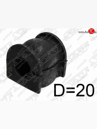 Резиновая втулка переднего стабилизатора SAT (D=20) Honda CR-V RM1,RM3,RM4 рестайлинг (2014-2018)