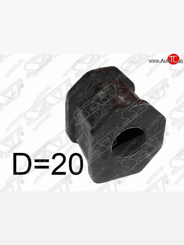 Резиновая втулка переднего стабилизатора (D=20) SAT Mitsubishi Montero Sport PA дорестайлинг (1996-2000)
