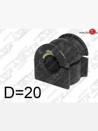 Резиновая втулка переднего стабилизатора SAT (D=20) Honda Jazz (2008-2015)