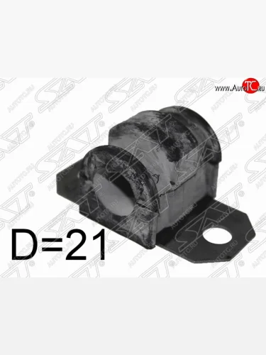 Втулка переднего стабилизатора SAT (D=21) Ford Fiesta 6 хэтчбэк 3 дв. дорестайлинг (2008-2013)