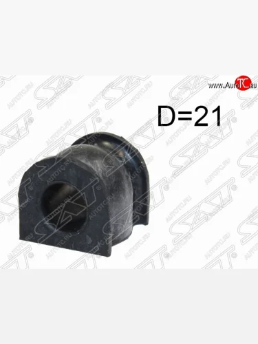 Резиновая втулка переднего стабилизатора SAT (D=21) Honda Jazz (2001-2008)