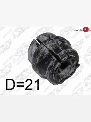 Резиновая втулка переднего стабилизатора (D=21) SAT Peugeot 308 T7 хэтчбек 5 дв. дорестайлинг (2007-2011)