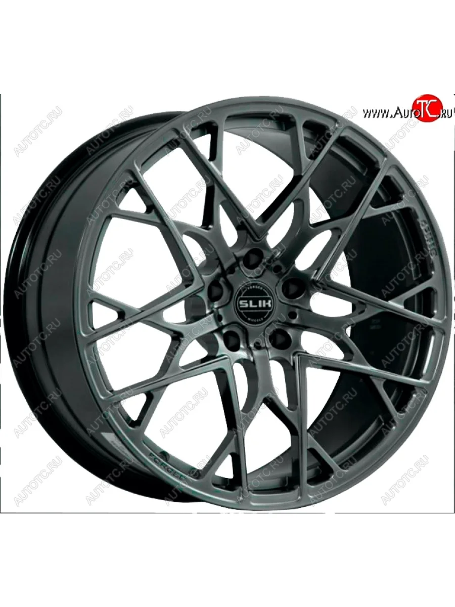 Кованый диск Slik PREMIUM 9.0x20   (Графит глянцевый (GM))  в Керчи Республика Крым