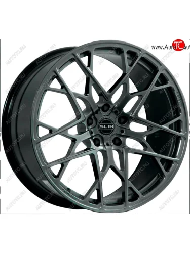Кованый диск Slik PREMIUM 10.0x20 (Графит глянцевый (GM)) 