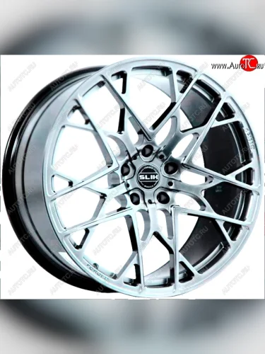 Кованый диск Slik PREMIUM 10.0x20 (Ярко блестящее серебро (HPB)) 
