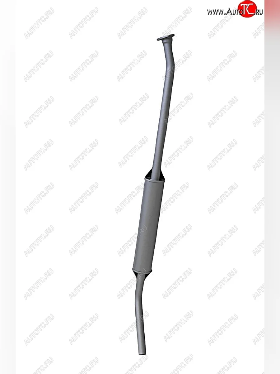 Резонатор (алюм./ фланец на 3х шпильках/ Евро4) (инж.) ТВС Premium Лада ВАЗ нива 4х4 2121-80 ФОРА (1995-2011)  в Перми Пермском крае