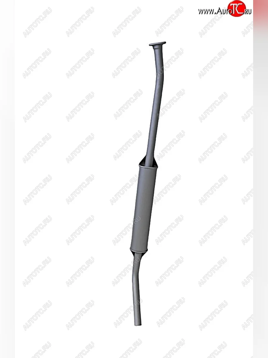 Резонатор (алюм./ фланец на 2х шпильках/ Евро3) (инж.) ТВС Premium Лада ВАЗ нива 4х4 2121-80 ФОРА (1995-2011)  в Перми Пермском крае