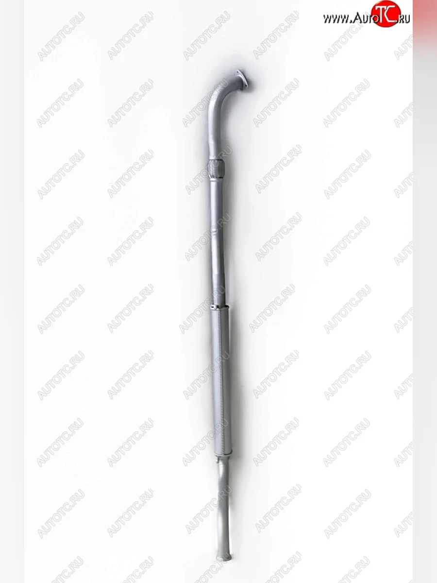 Резонатор (с гофрой/ алюм.) ТВС Premium Лада ВАЗ Приора 2172 хэтчбек дорестайлинг (2008-2014)  с доставкой в г. Керчь