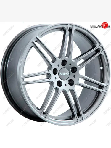 Кованый диск Slik PREMIUM 10.0x20 (Ярко блестящее серебро (HPB)) 