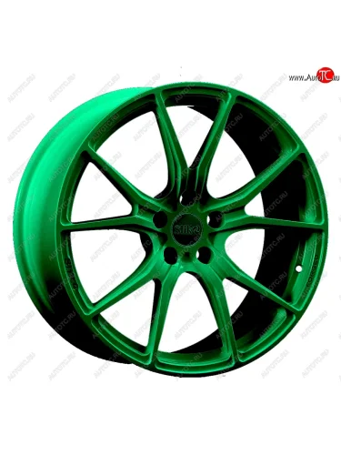 Кованый диск Slik PREMIUM L-616 10.0x20 (Зеленый (GREEN)) 