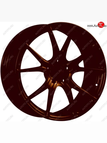 Кованый диск Slik PREMIUM L-616 10.0x20 (Коньячная бронза глянец (BRZCGN)) 