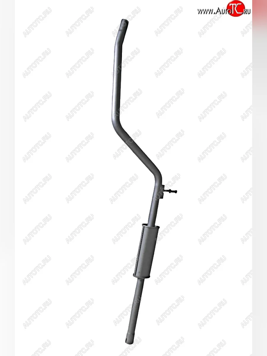 Резонатор (алюм.) (1.4/1.6) ТВС Premium Renault Logan 1 рестайлинг (2010-2016)  в Керчи Республика Крым