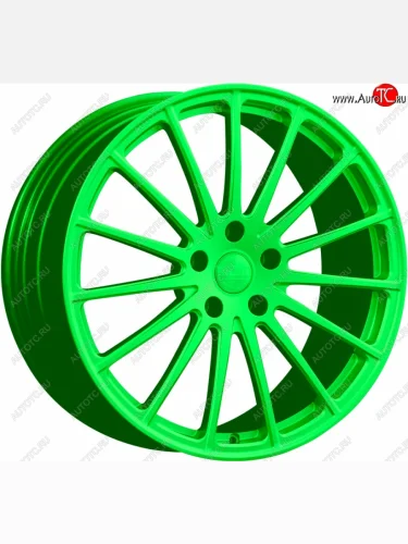 Кованый диск Slik PREMIUM L-612 10.0x20 (RAL 6038 ярко-зеленый (6038)) 