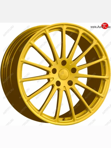 Кованый диск Slik PREMIUM L-612 9.0x20 (Ярко желтый RAL1021 (YELLOW)) 