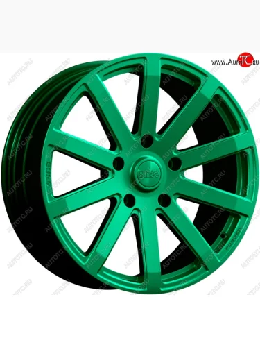 Кованый диск Slik PREMIUM L-611 9.0x20 (Candy изумрудно-зеленый (Candy Green)) 