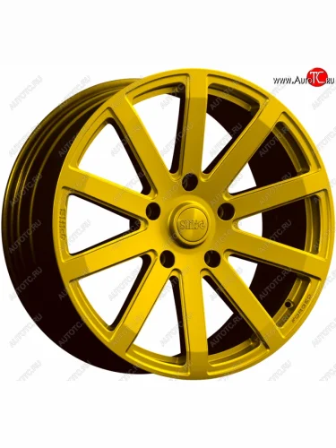 Кованый диск Slik PREMIUM L-611 9.0x20 (Ярко желтый RAL1021 (YELLOW)) 