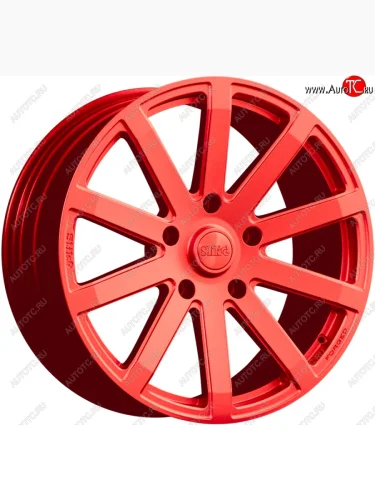 Кованый диск Slik PREMIUM L-611 10.0x20 (RAL 3026 ярко алый (3026)) 