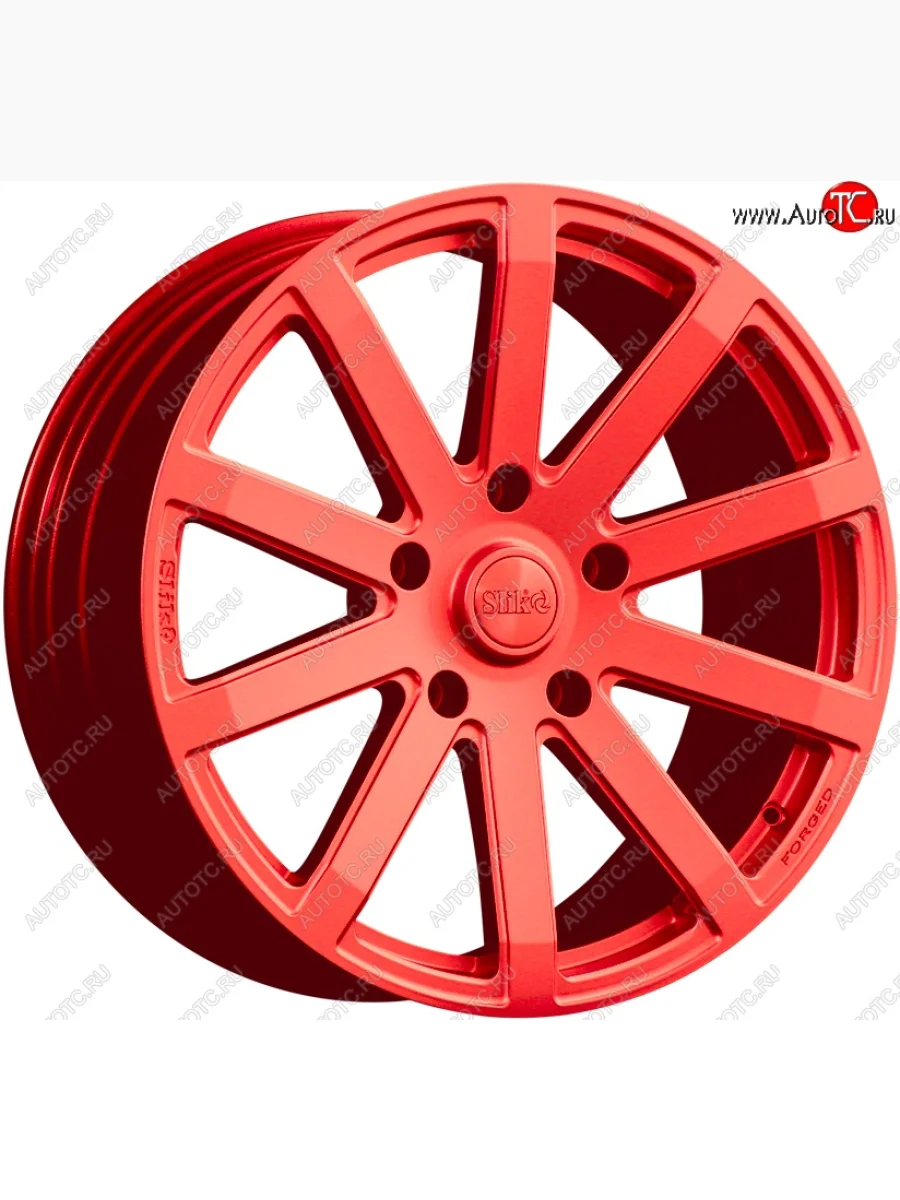 Кованый диск Slik PREMIUM L-611 10.0x20   (RAL 3026 ярко алый (3026))  в Самаре Самарской области