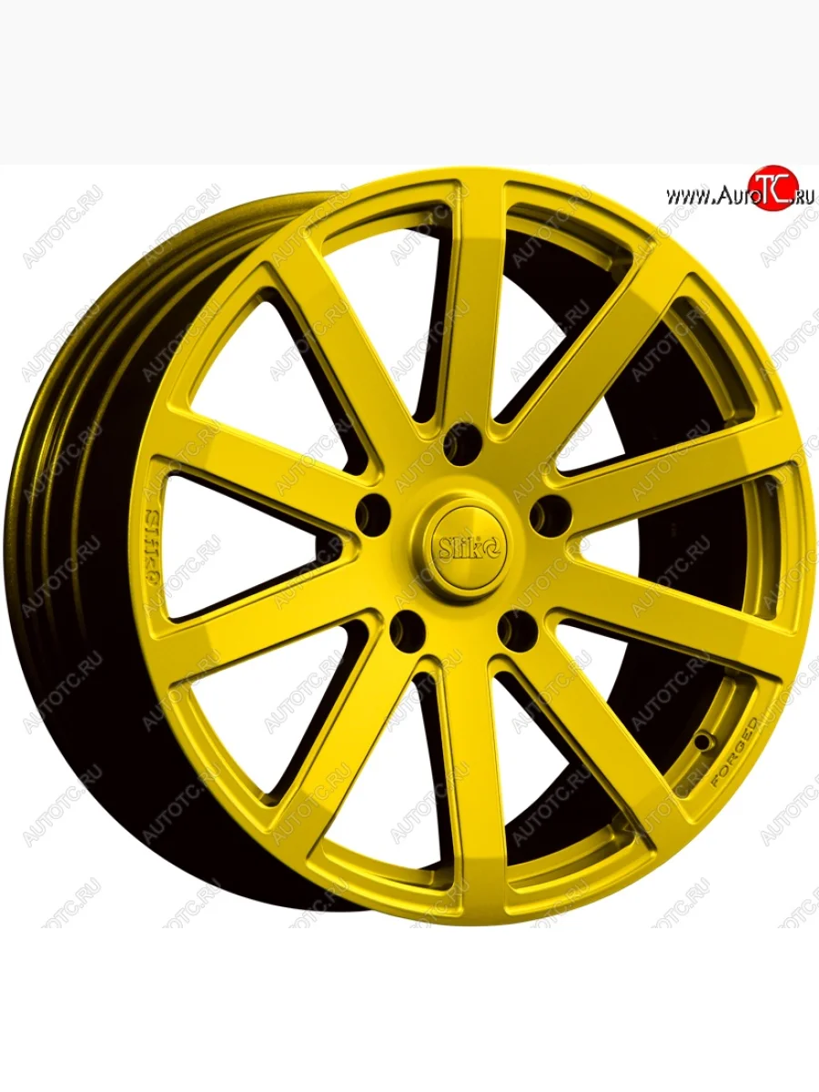 Кованый диск Slik PREMIUM L-611 10.0x20   (Candy ярко-желтый (Candy YELLOW))  в Самаре Самарской области
