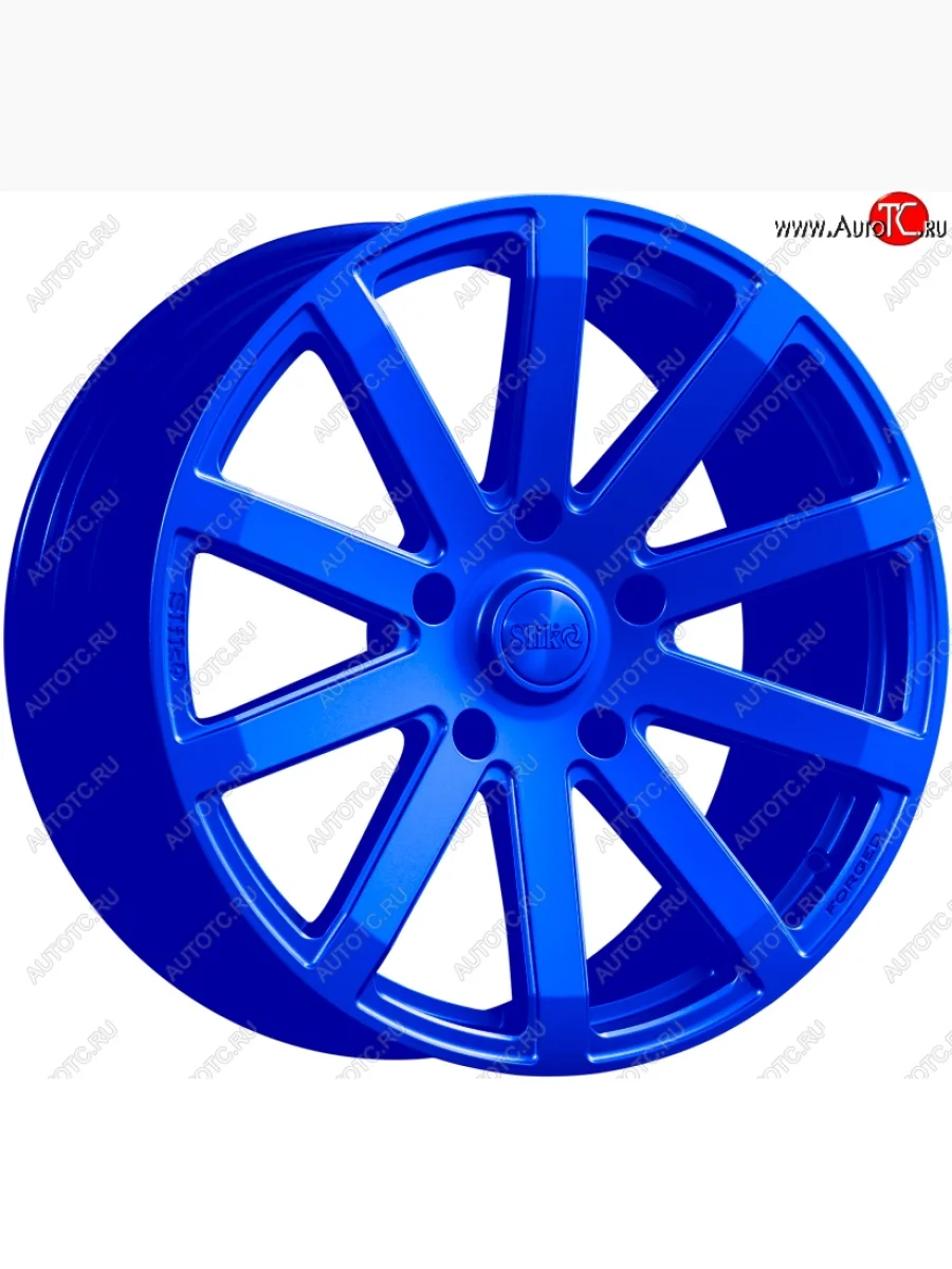 Кованый диск Slik PREMIUM L-611 10.0x20   (Candy синий (Candy BLUE))  в Самаре Самарской области