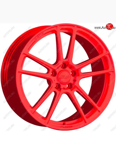 Кованый диск Slik PREMIUM L-610 9.0x20 (RAL 3026 ярко алый (3026)) 