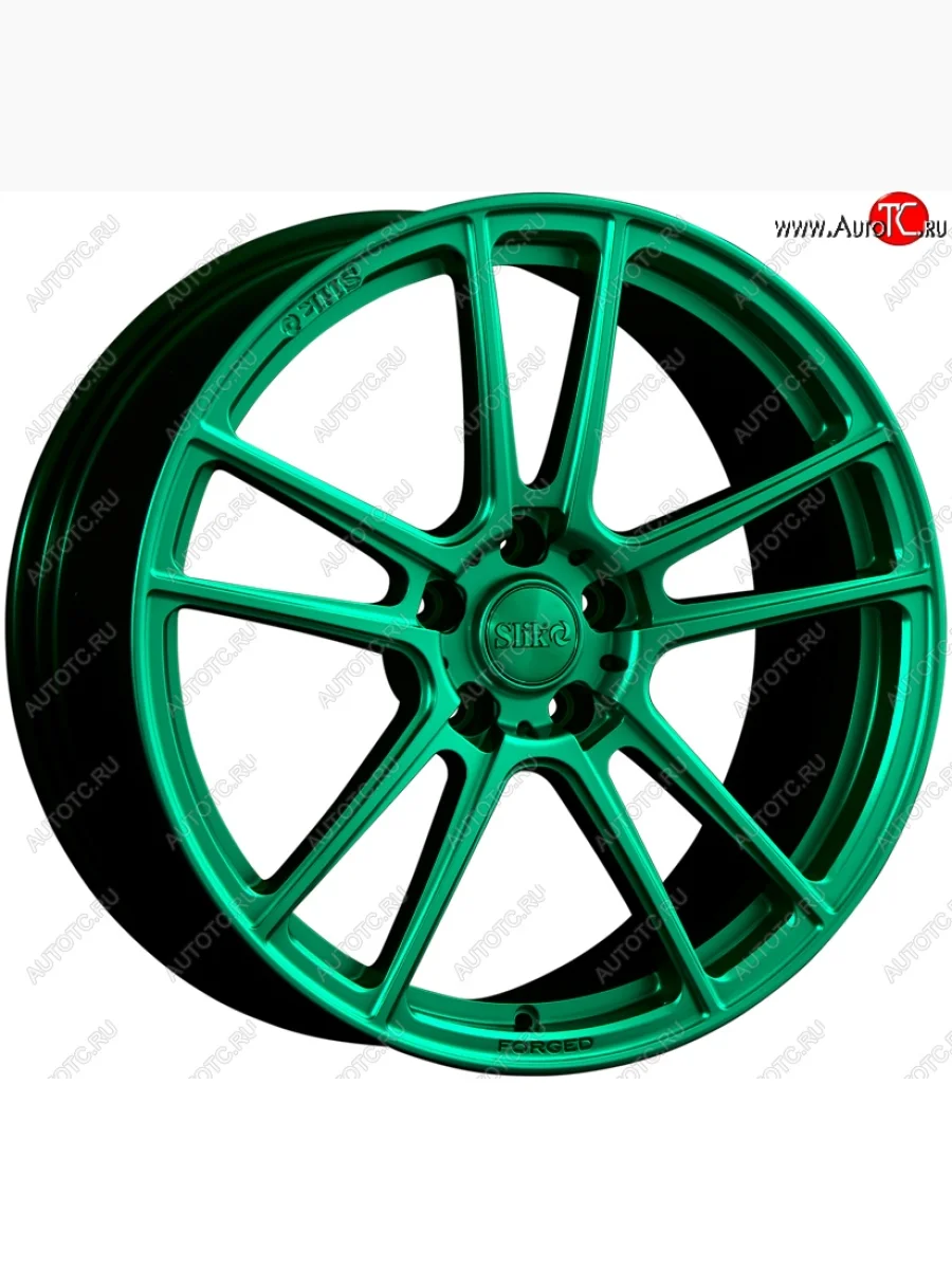 Кованый диск Slik PREMIUM L-610 9.0x20   (Candy изумрудно-зеленый (Candy Green))  в Керчи Республика Крым