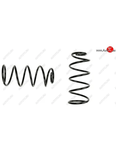 Комплект передних пружин Техно Рессор (-50) двигатель 2,4 Volvo S40  MS седан (2004-2012) дорестайлинг, рестайлинг